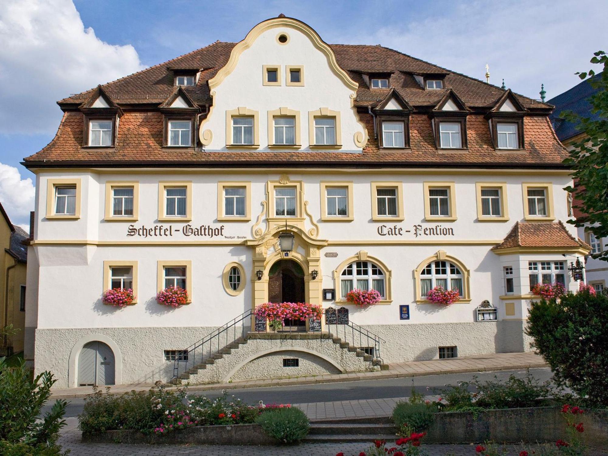 Scheffel - Gasthof Hotell Goessweinstein Exteriör bild